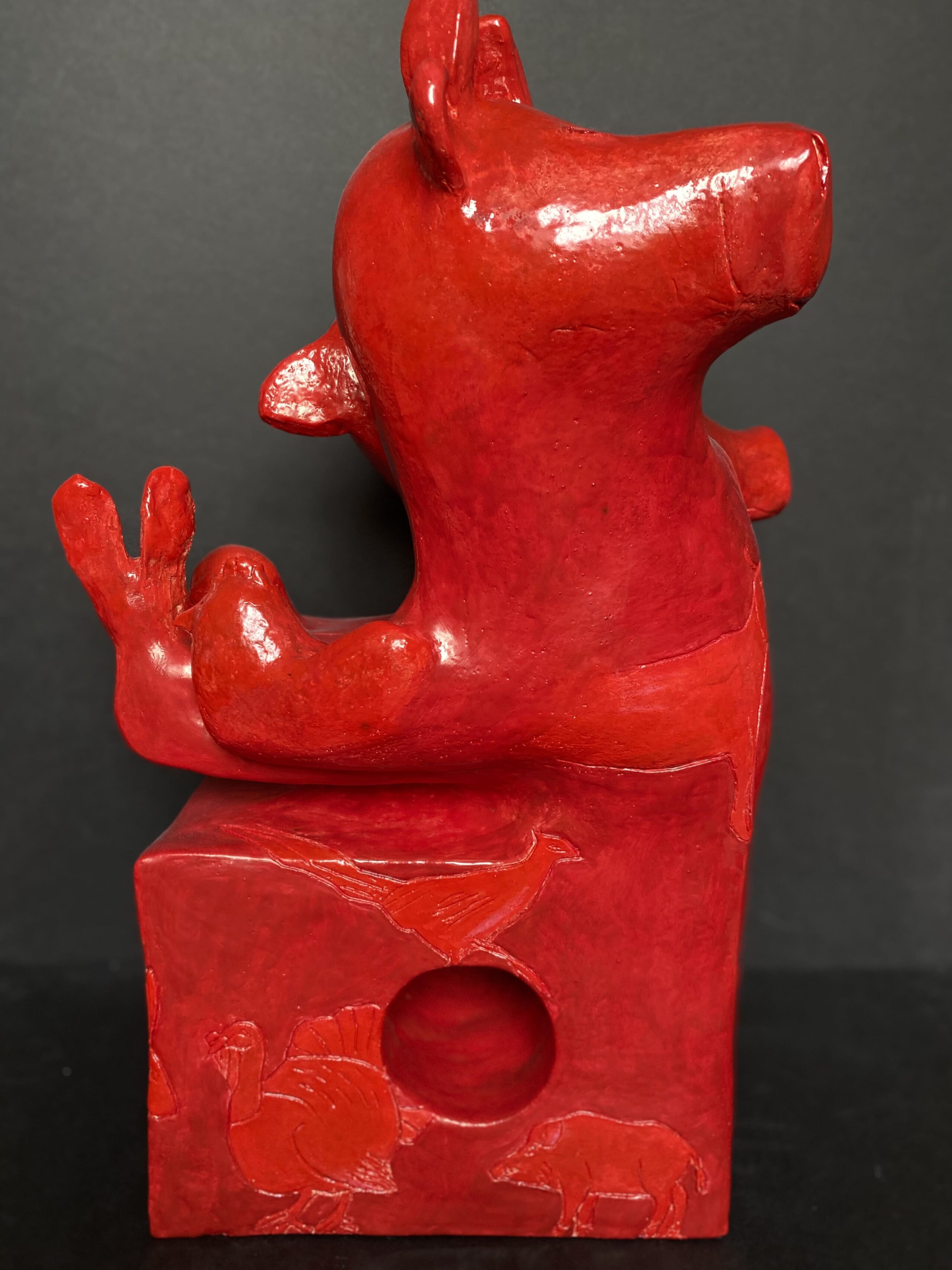 Sculptures originales représentant le secteur de la ferme du Marché International de Rungis