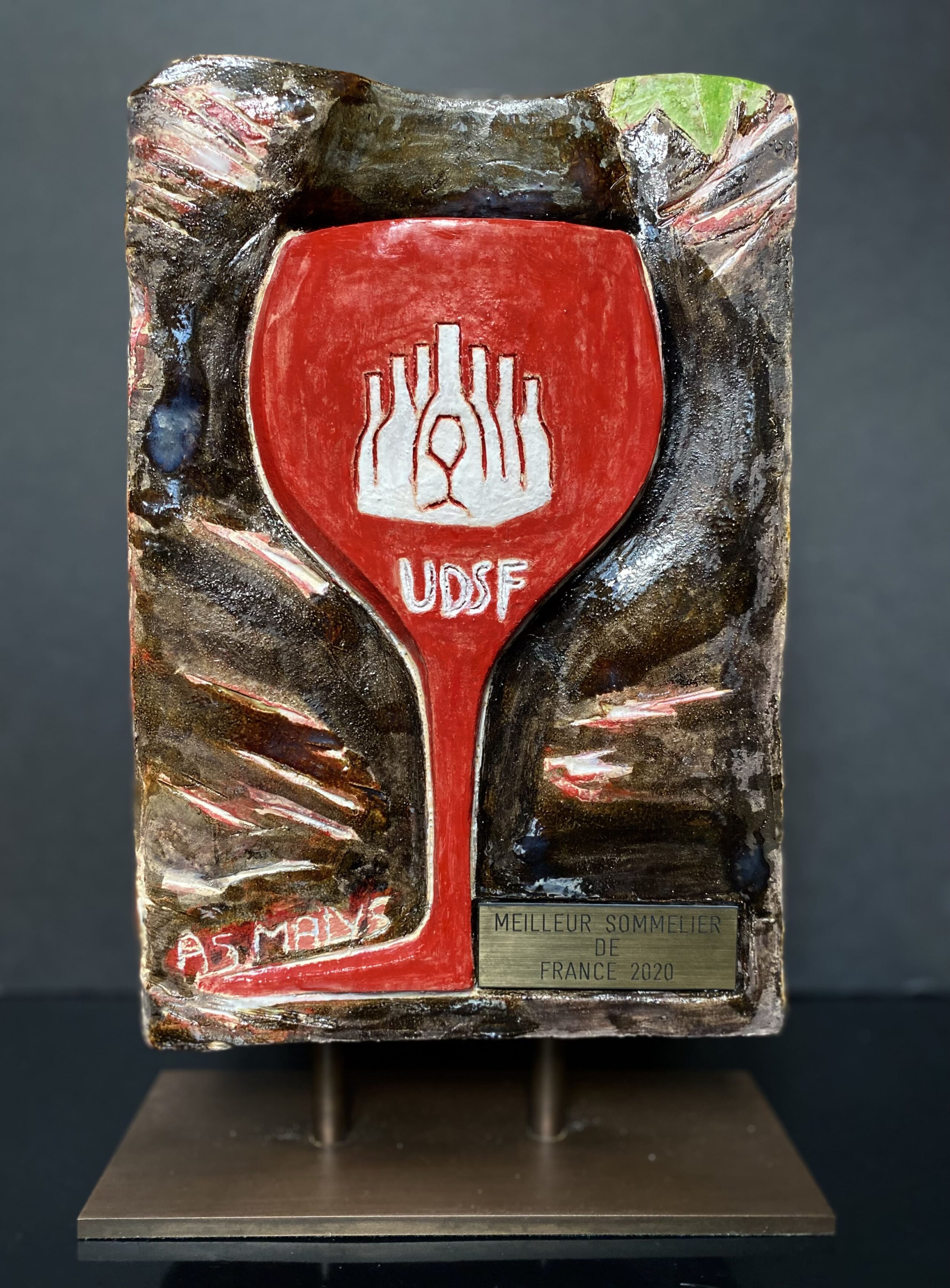 Trophée Meilleur Sommelier de France 2020 remis à Florent Martin