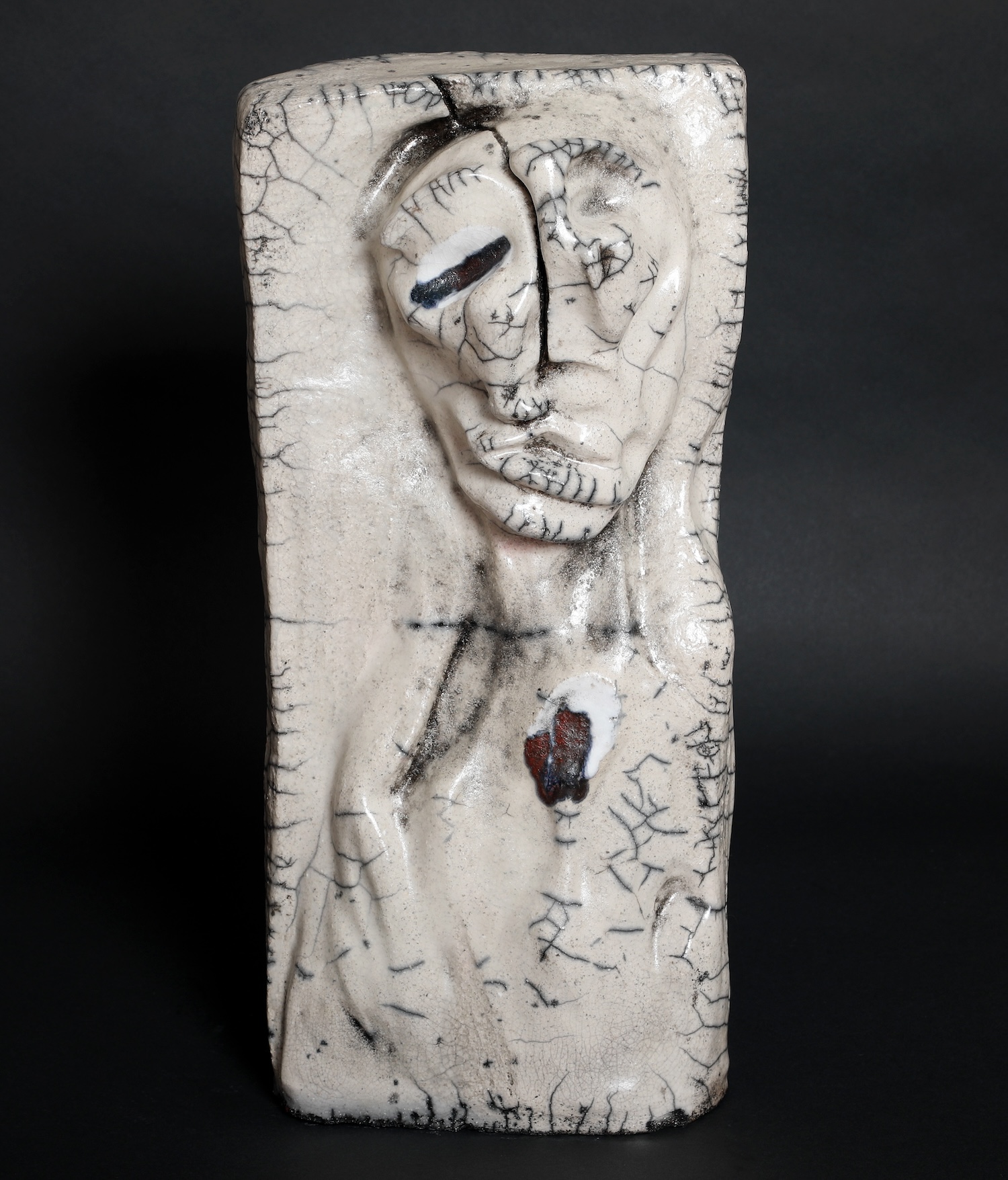 Cuisson Raku - MURMURE recto Sylvie MALYS